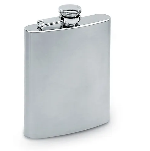 Slim Hip Flask 175ml | Custom Hip Flask | Customised Hip Flask | Personalised Hip Flask | Hip Flasks | Custom Merchandise | Merchandise | Customised Gifts NZ | Corporate Gifts | Promotional Products NZ | Branded merchandise NZ | Branded Merch | 