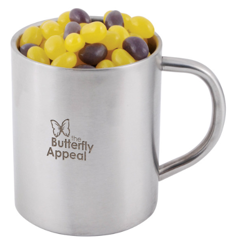 Corporate Colour Mini Jelly Beans in Java Mug | Confectionery Manufacturers NZ | Custom Merchandise | Merchandise | Customised Gifts NZ | Corporate Gifts | Promotional Products NZ | Branded merchandise NZ | Branded Merch | Personalised Merchandise | 