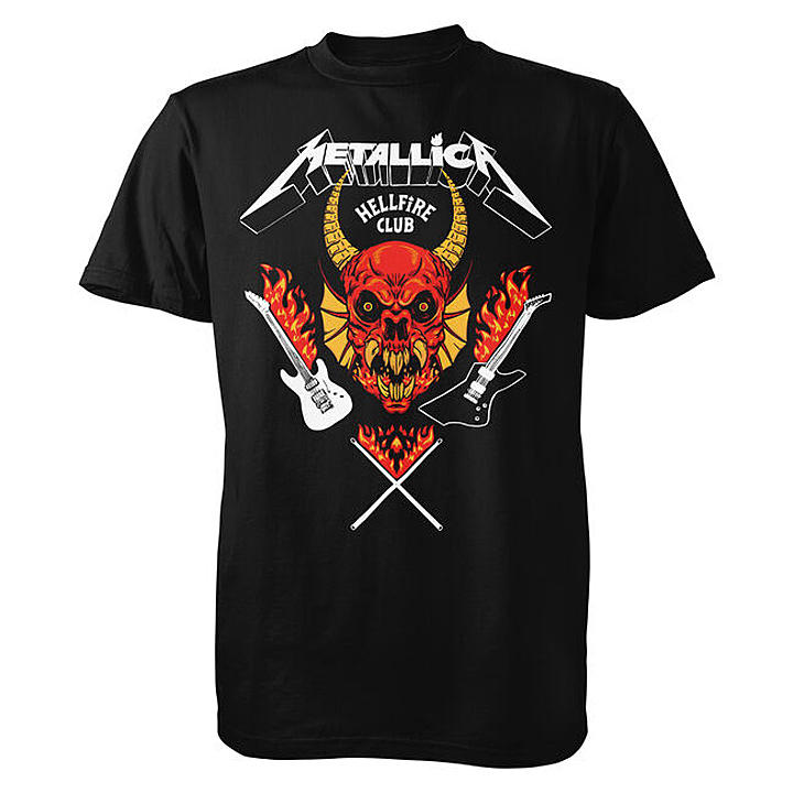 Metallica Collab With ‘Stranger Things’ for New Hellfire Club Merch ...