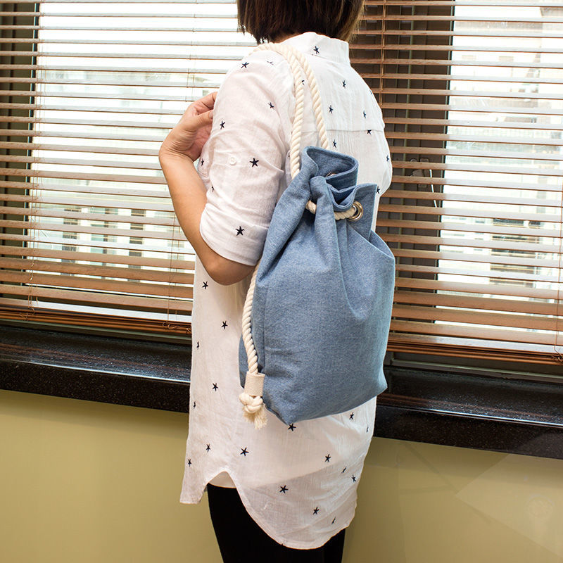 Denim Rope Backpack | Promotional Bags | Withers & Co