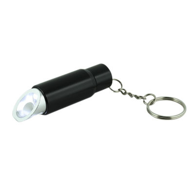 Slide Key Light Bottle Opener Black | Personalised Pocket Knife NZ | Personalised Torch