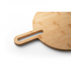 Caraway Round Bamboo serving board