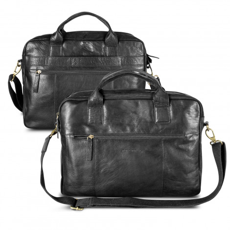 Pierre Cardin Leather Laptop Bag | Laptop Bag NZ | Custom Merchandise