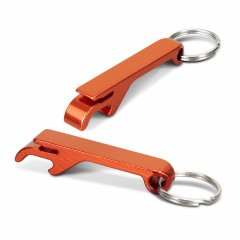 Snappy Metal Bottle Opener Key Ring