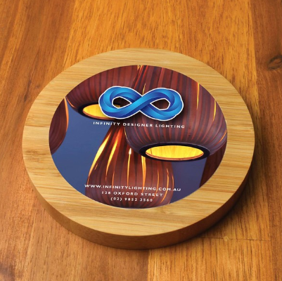 Bamboo Ranger Fast Wireless Charger | Customised Wireless Charger | Personalised Wireless Charger | Custom Portable Charger | Custom Merchandise | Merchandise | Customised Gifts NZ | Corporate Gifts | Promotional Products NZ | Branded merchandise NZ | 