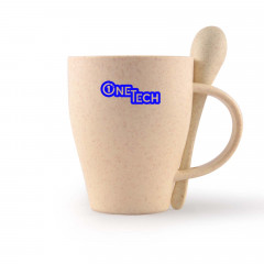 Avenue Wheat Fibre Cup and Spoon