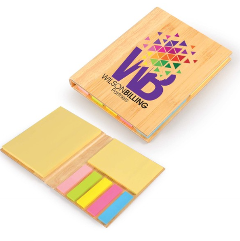 Lumix Bamboo Sticky Notes | Post it Notes NZ  | Custom Post it Notes NZ | Custom Merchandise | Merchandise | Customised Gifts NZ | Corporate Gifts | Promotional Products NZ | Branded merchandise NZ | Branded Merch | Personalised Merchandise | Custom Promo