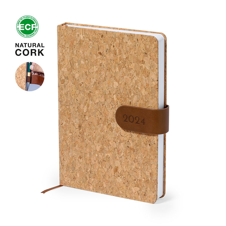 Flinex Cork Diary 2024 Custom Diary 2024 Customised Diary 2024