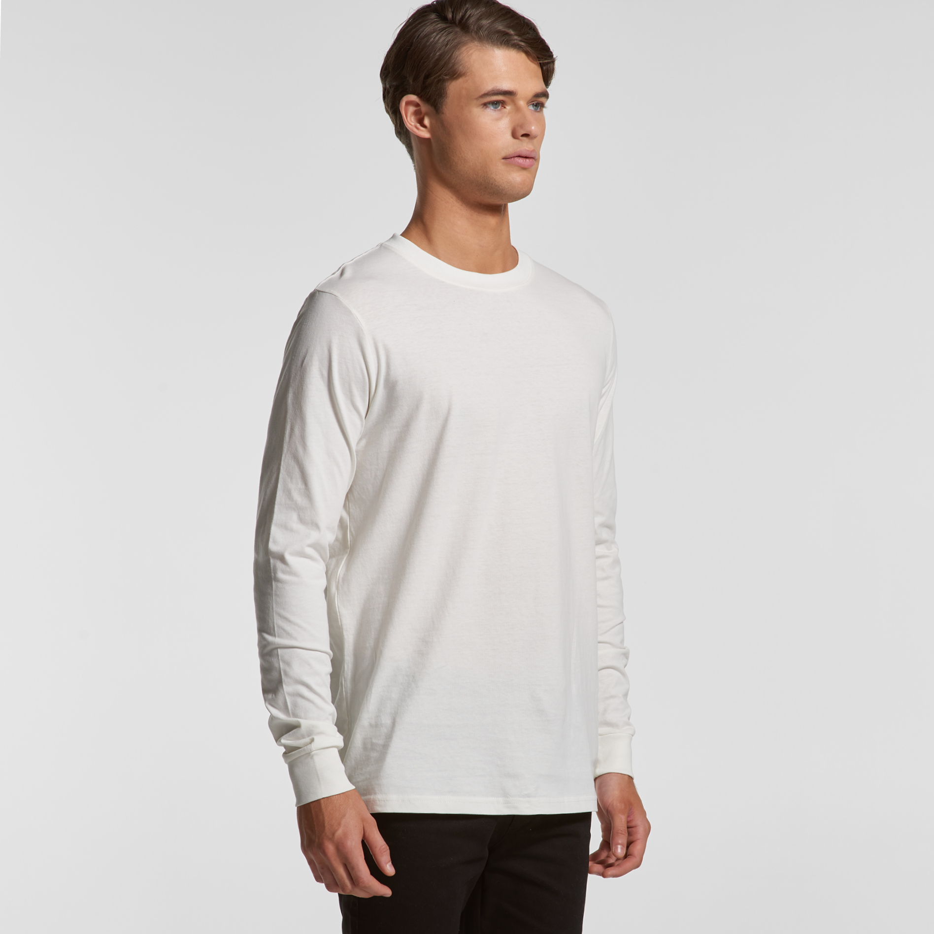 Mens Base Organic Long Sleeve Tee | AS Colour | Withers and Co