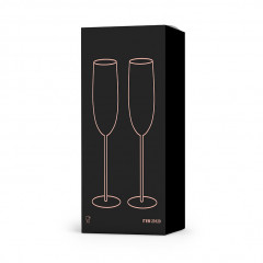 Gagax Flute Glass Set