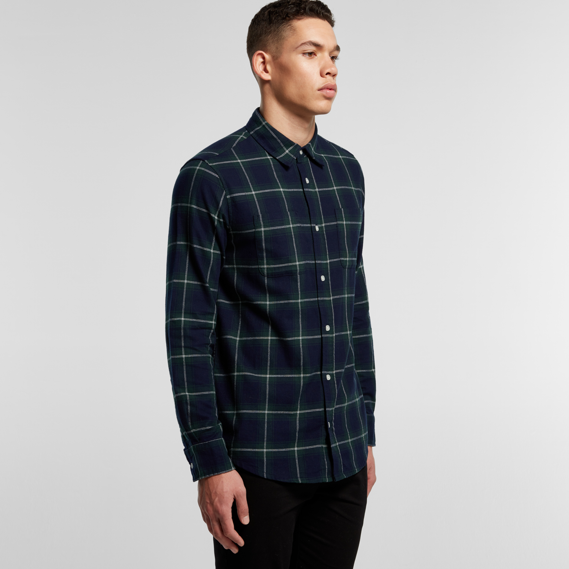 Mens Plaid Shirt | AS Colour | Withers and Co