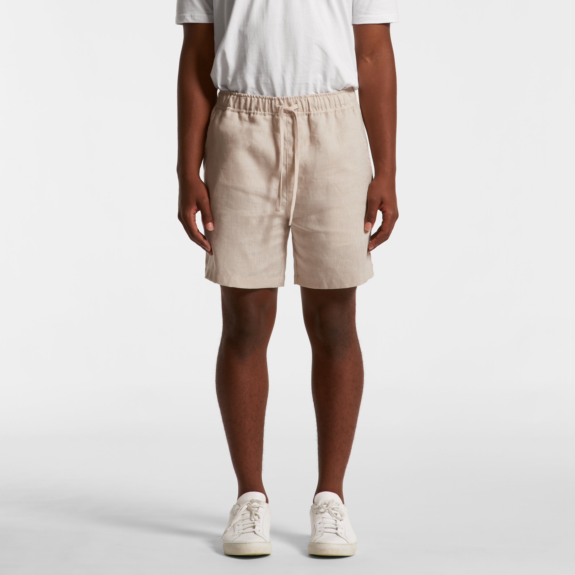 Men's Linen Shorts | Branded Linen Shorts | Printed Linen Shorts NZ | AS Colour | Withers & Co