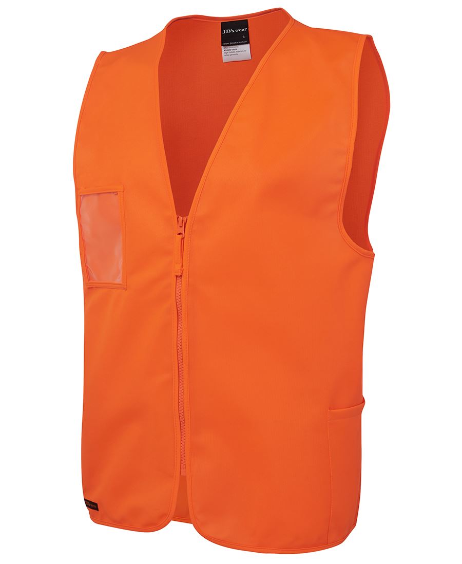 Hi Vis Zip Safety Vest | Withers & Co | Hi Vis Apparel
