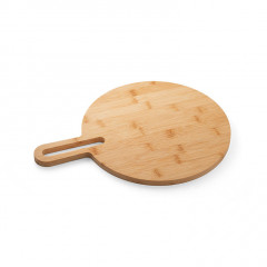 Caraway Round Bamboo serving board