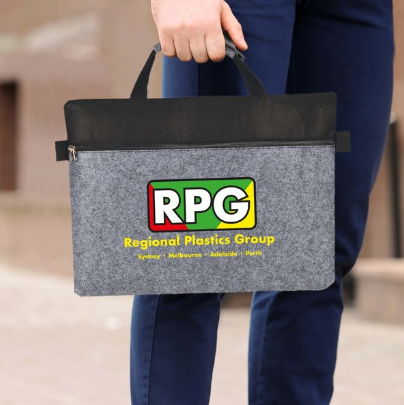 Montana RPET Felt Satchel | Custom Satchels | Customised Satchels | Personalised Satchels | Custom Merchandise | Merchandise | Customised Gifts NZ | Corporate Gifts | Promotional Products NZ | Branded merchandise NZ | Branded Merch | Personalised Merch