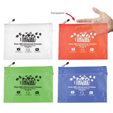 Esprit PVC Pouch | Custom Merchandise | Merchandise | Customised Gifts NZ | Corporate Gifts | Promotional Products NZ | Branded merchandise NZ | Branded Merch | Personalised Merchandise | Custom Promotional Products | Promotional Merchandise