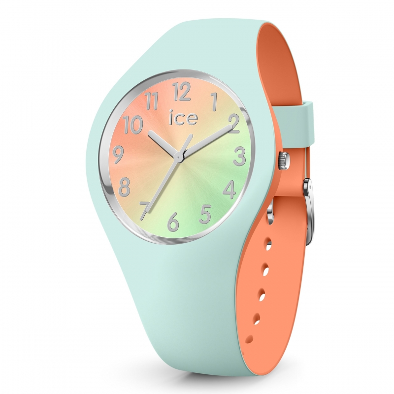 Ice Watch - ICE Duo Chic-Aqua Coral-Small-3H | Ice Watch NZ | Ice Watch Corporate Gift NZ