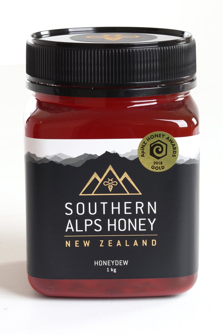 Southern Alps Honey - Beech Honeydew 1kg | NZ Made Gifts | NZ Made Corporate Gifts