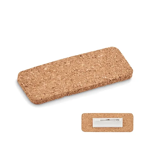 Cork Name Tag Holder