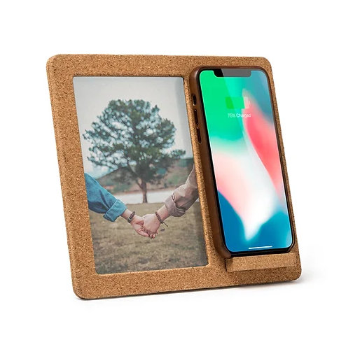 Custom Wireless Charger with photo Frame | Customised Gifts NZ | Corporate Gifts | Custom Portable Charger | Custom Merchandise | Merchandise | Promotional Products NZ | Branded merchandise NZ | Branded Merch | Personalised Merchandise 