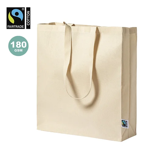Fairtrade - Elatek Tote Bag | Tote Bag | Tote Bag NZ | Large Tote Bag NZ | Black Tote Bag NZ | Custom Merchandise | Merchandise | Promotional Products NZ | Branded merchandise NZ | Branded Merch | Personalised Merchandise | Custom Promotional Products 