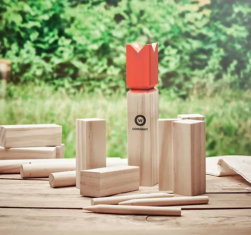 Pine Wood outdoor throwing game | throwing game | Customised throwing game | Personalised throwing game | Custom Merchandise | Merchandise | Customised Gifts NZ | Corporate Gifts | Promotional Products NZ | Branded merchandise NZ | Branded Merch 