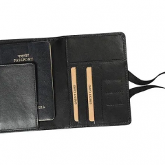 SILZ - eco-neutral® Cactus Leather Passport Wallet