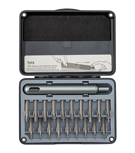 Precision mechanics tool set