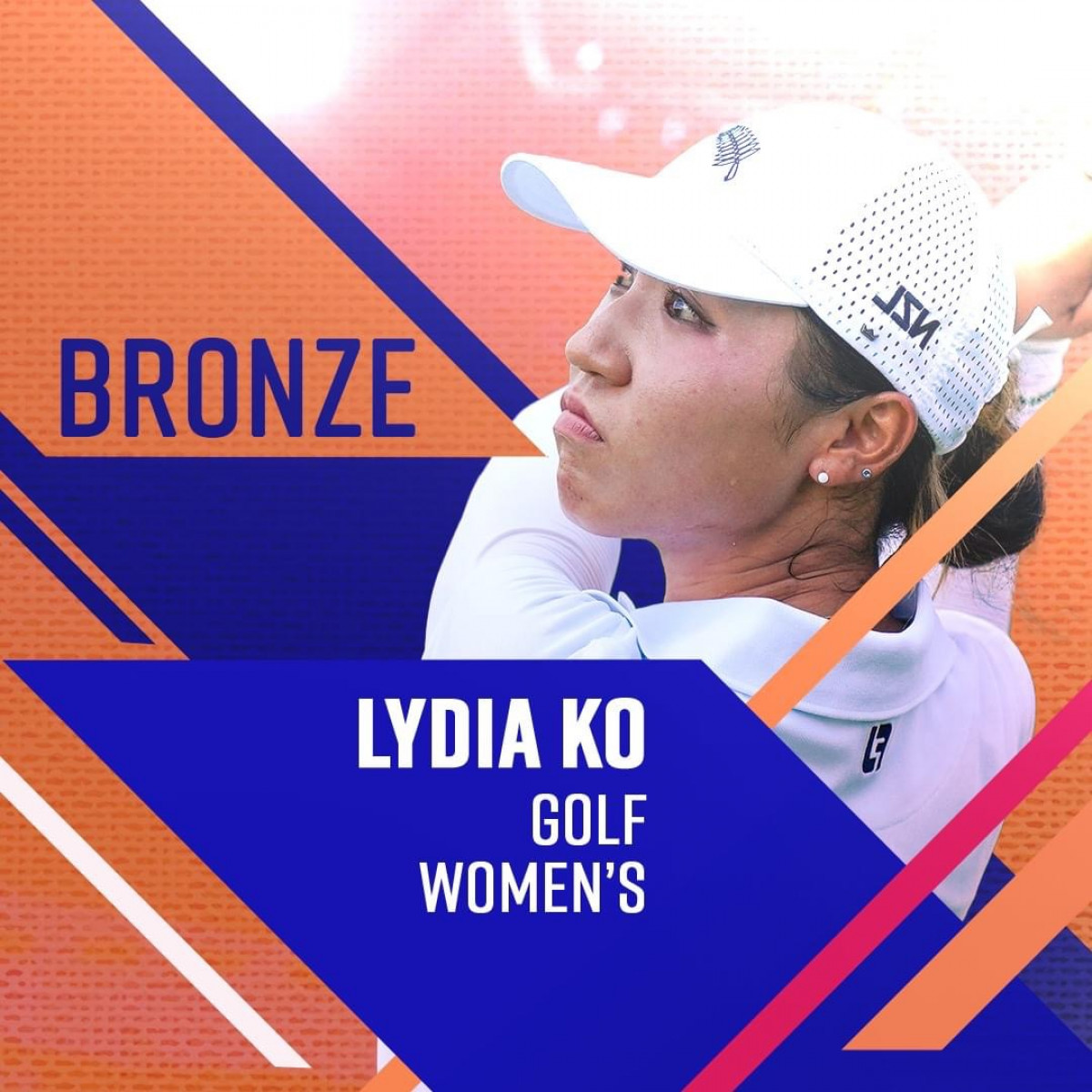 Lydia Ko wins Olympic Bronze Medal Wearing Withers & Co Supplied Caps