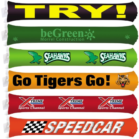 Inflatable Bang Bang Sticks | Custom Merchandise | Merchandise | Customised Gifts NZ | Corporate Gifts | Promotional Products NZ | Branded merchandise NZ | Branded Merch | Personalised Merchandise | Custom Promotional Products | Promotional Merchandise