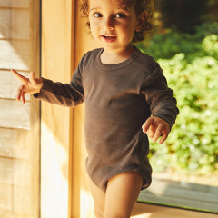 Fairtrade - Babies Long Sleeve Bodystocking