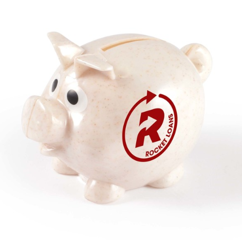 World's Smallest Pig Eco Coin Bank | Custom Coin Bank | Customised Coin Bank | Personalised Coin Bank | Coin Banks | Custom Merchandise | Merchandise | Customised Gifts NZ | Corporate Gifts | Promotional Products NZ | Branded merchandise NZ | 
