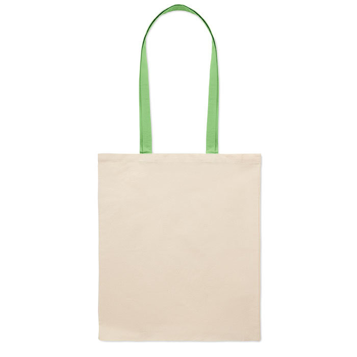 Coloured Handles Cotton Tote | Black Tote Bag NZ | Large Tote Bag NZ ...