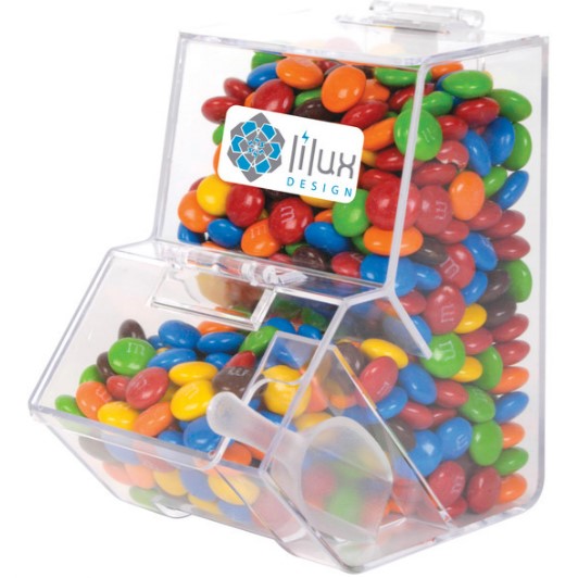 M&M's in Dispenser | Confectionery Manufacturers NZ | Custom Merchandise | Merchandise | Customised Gifts NZ | Corporate Gifts | Promotional Products NZ | Branded merchandise NZ | Branded Merch | Personalised Merchandise | Custom Promotional Products | 