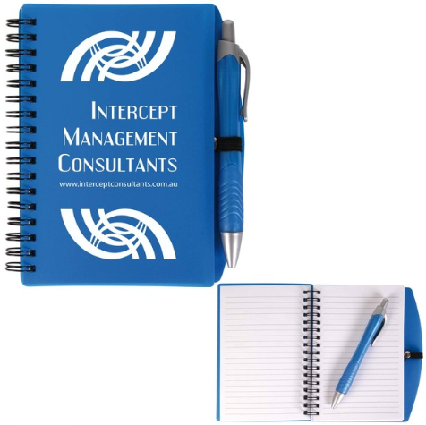 Scribe Spiral Notebook with Pen | Personalised Notebooks NZ | A5 Notebook NZ | Notebooks NZ | Personalised Pens NZ | Wholesale Pens Online | Custom Merchandise | Merchandise | Customised Gifts NZ | Corporate Gifts | Promotional Products NZ | Branded merch