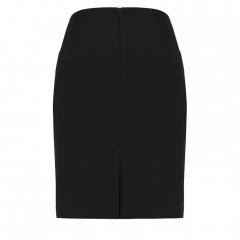 Womens Siena Front Pleat Detail Straight Skirt