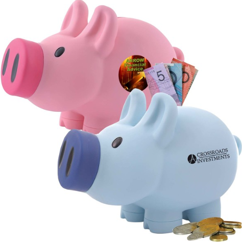 Priscilla / Patrick Pig Coin Bank | Custom Coin Bank | Customised Coin Bank | Personalised Coin Bank | Coin Banks | Custom Merchandise | Merchandise | Customised Gifts NZ | Corporate Gifts | Promotional Products NZ | Branded merchandise NZ | Branded Merch