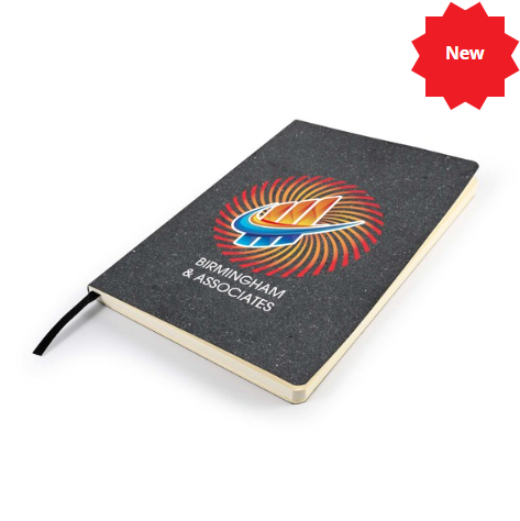 Astro Soft Cover Recycled Leather Notebook | Personalised Notebooks NZ | A5 Notebook NZ | Notebooks NZ | Custom Merchandise | Merchandise | Customised Gifts NZ | Corporate Gifts | Promotional Products NZ | Branded merchandise NZ | Branded Merch | 