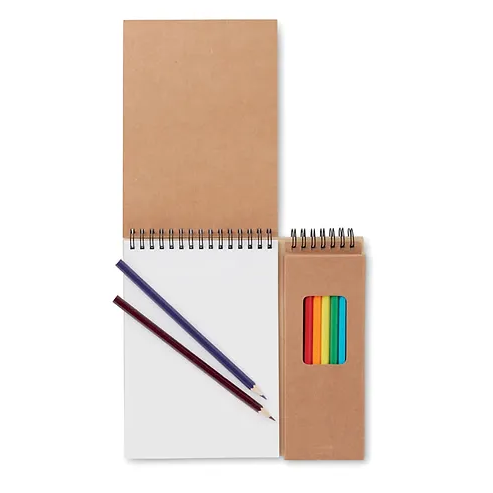 Colouring Set with Notepad | Custom Colouring Set | Customised Colouring Set | Personalised Colouring Set | Custom Merchandise | Merchandise | Customised Gifts NZ | Corporate Gifts | Promotional Products NZ | Branded merchandise NZ | Branded Merch | 