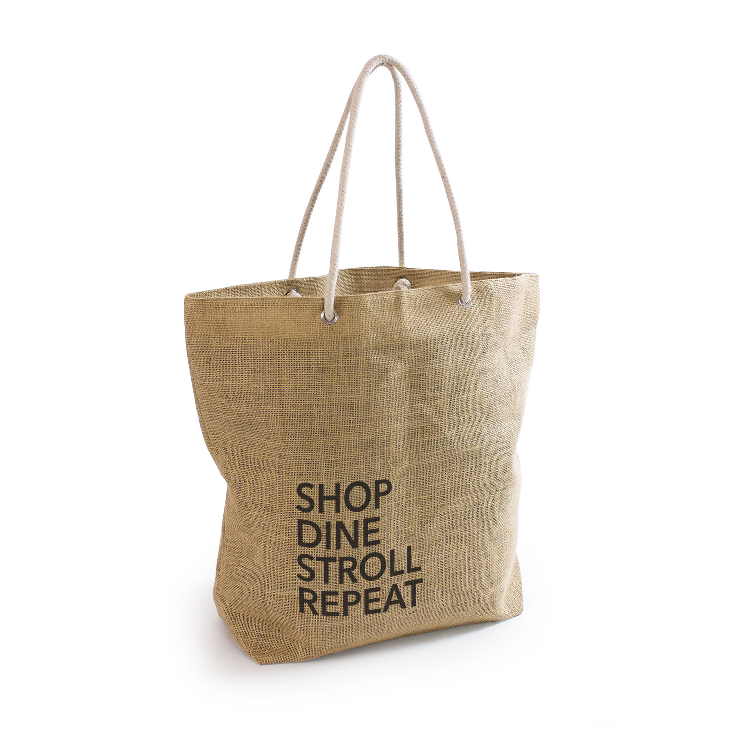 Riviera Jute Bag Eco Merchandise NZ Withers and Co